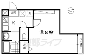 パークサイド梅小路 203 ｜ 京都府京都市下京区櫛笥通七条上る花畑町（賃貸マンション1K・2階・23.70㎡） その2