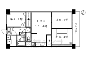 京都ロジュマン島町Ａ棟 509 ｜ 京都府京都市南区西九条島町（賃貸マンション3LDK・5階・61.41㎡） その2