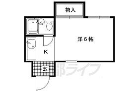 京都府京都市上京区一条通浄福寺東入南新在家町（賃貸マンション1K・2階・15.80㎡） その2