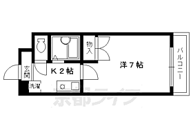 京都府京都市上京区一条通千本西入泰童片原町（賃貸マンション1K・2階・22.00㎡） その2