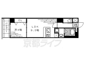 京都府京都市上京区上長者町通東堀川東入二町目（賃貸マンション1LDK・5階・34.32㎡） その2