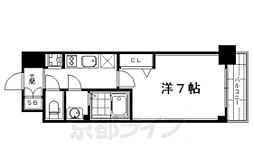 プレサンス京都天使突抜　奏 302 ｜ 京都府京都市下京区天使突抜1丁目（賃貸マンション1K・3階・24.07㎡） その2