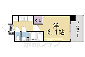 ソルテラス京都勧進橋ＰＡＲＫＳＩＤＥ 702 ｜ 京都府京都市南区上鳥羽勧進橋町（賃貸マンション1K・7階・21.17㎡） その2