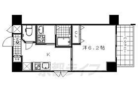 エステムコート京都駅前ＫＯＴＯ 701 ｜ 京都府京都市南区東九条上御霊町（賃貸マンション1DK・7階・25.84㎡） その2