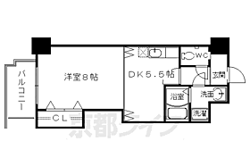 ル・サフィール西大路 305 ｜ 京都府京都市下京区七条御所ノ内本町（賃貸マンション1DK・3階・32.90㎡） その2