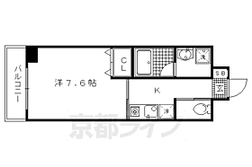 京都府京都市上京区上長者町通千本西入五番町（賃貸マンション1K・3階・27.20㎡） その2