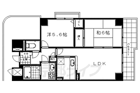 ヴィルヌーブ堀川五条 706 ｜ 京都府京都市下京区油小路通五条下る中金仏町（賃貸マンション2LDK・7階・55.26㎡） その2