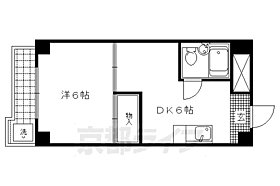 京都府京都市上京区下長者町通堀川西入亀屋町（賃貸マンション1DK・2階・23.77㎡） その2