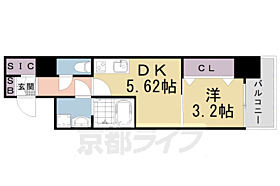 ＴＨＥ　ＧＡＲＮＥＴ　ＳＵＩＴＥ　ＲＥＳＩＤＥＮＣＥ京都駅南 206 ｜ 京都府京都市南区東九条烏丸町（賃貸マンション1DK・2階・27.96㎡） その2