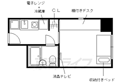京福電気鉄道北野線 北野白梅町駅 徒歩13分 4階/-