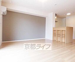 JR山陰本線 嵯峨嵐山駅 徒歩7分の賃貸アパート 1階2LDKのリビング/ダイニング