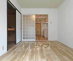 京福電気鉄道北野線 北野白梅町駅 徒歩13分の賃貸マンション 2階1Kのリビング/ダイニング