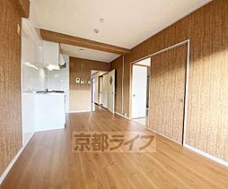 阪急嵐山線 松尾大社駅 徒歩9分の賃貸マンション 2階3LDKのリビング/ダイニング