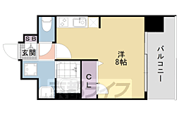 プレサンス京都室町通紫水 2階