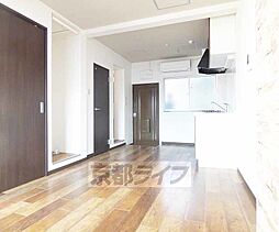 JR山陰本線 花園駅 徒歩1分の賃貸マンション 4階1LDKのリビング/ダイニング