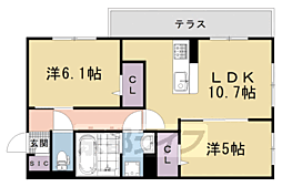 JR山陰本線 太秦駅 徒歩17分