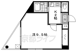 JR山陰本線 二条駅 徒歩14分 4階/-