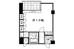 ヴェルビュ二条城東 1階/101