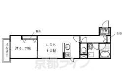 京都市営烏丸線 丸太町駅 徒歩5分 2階/-