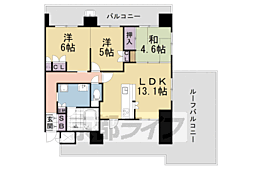 アメニティ山科駅前 6階/605