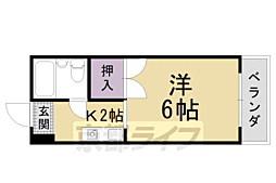 Esperanza 1Kの間取図画像