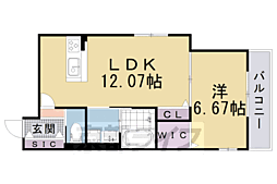 ＢＲＩＧＨＥＮＣＥ御陵南ＷＥＳＴ 2階