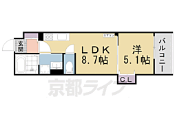 ラモーナ藤阪元町 3階/302