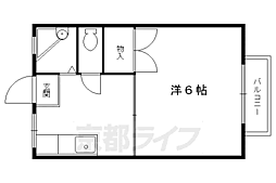ハイツシティ聖護院 2階/202