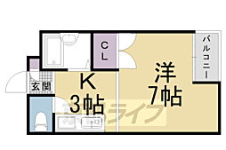 JR山陰本線 花園駅 徒歩12分 3階/-