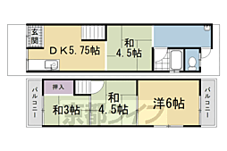 淀美豆町貸家（倉庫） 1