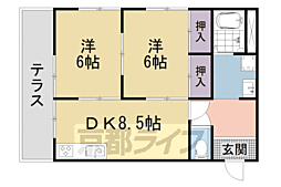 アメニティ椥辻II 1階/101