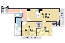 シャーメゾン京都旧二条 2階