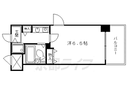 ジョイフル御池 1Kの間取図画像