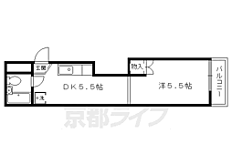 京福電気鉄道北野線 北野白梅町駅 徒歩14分