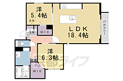 丸正・シャーメゾン京町 2階/201