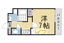 ネクストライフ大宮東小野堀町 1Kの間取図画像
