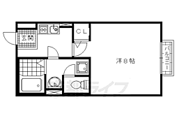 ハイム佐井 1Kの間取図画像