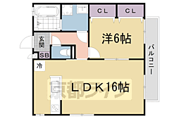 アル・カ・ディアパールハウス 1LDKの間取図画像
