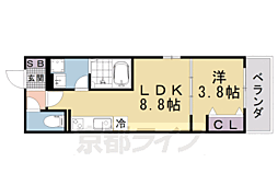 フォレ山科 1階/102