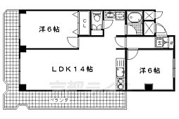 伏水ハイツ 4階