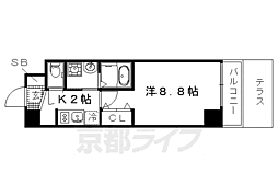 京福電気鉄道北野線 北野白梅町駅 徒歩13分