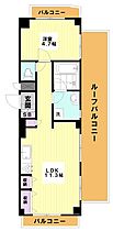 東京都中野区若宮１丁目（賃貸マンション1LDK・4階・45.71㎡） その2