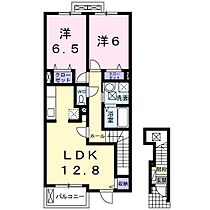 サンライトレジデンス　III 201 ｜ 茨城県常陸太田市木崎一町（賃貸アパート2LDK・2階・62.45㎡） その2