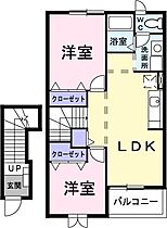 イストワールI 203 ｜ 茨城県常陸太田市中城町（賃貸アパート2LDK・2階・51.67㎡） その2