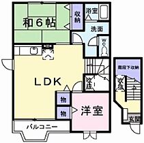 ハートフルIV 201 ｜ 茨城県日立市末広町３丁目（賃貸アパート2LDK・2階・58.12㎡） その2