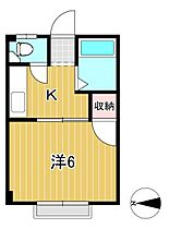 アリス1 107 ｜ 茨城県日立市西成沢町３丁目（賃貸アパート1K・1階・19.44㎡） その2