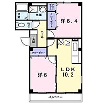 パ－クヒルズ 103 ｜ 茨城県日立市金沢町４丁目（賃貸アパート2LDK・1階・53.78㎡） その2