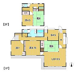 東大沼町1丁目太田住宅 5SLDKの間取り