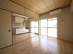 ビレッジハウス十王2号棟 406 4階3DKのリビング/ダイニング