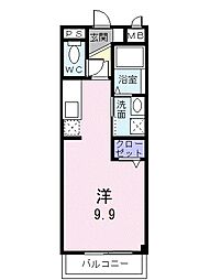 サンライトレジデンス ワンルームの間取図画像